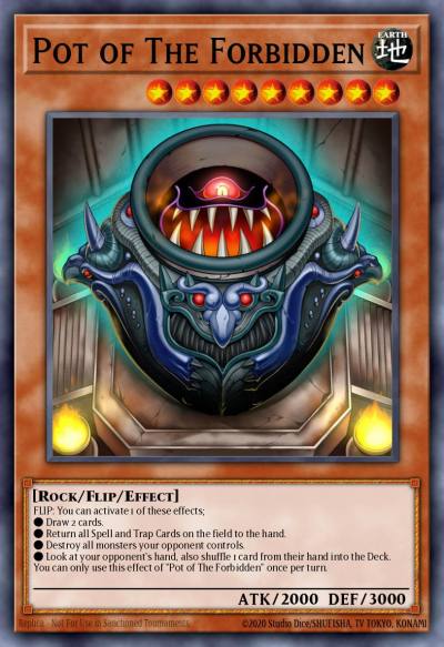 Pot of The Forbidden Common MP16-EN134 2016 Mega-Tin Mega Pack Yugioh card
