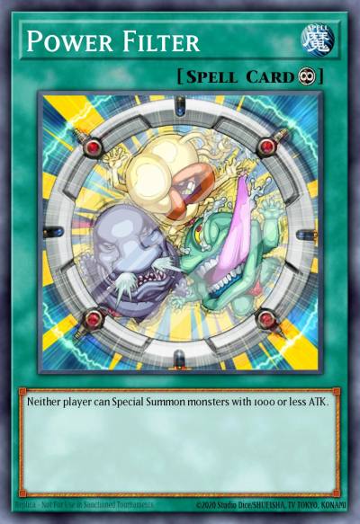 Power Filter Common OP16-EN018 OTS Tournament Pack 16 Yugioh card