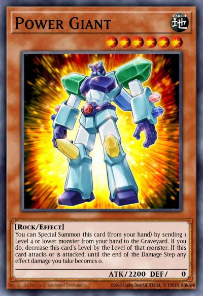 Power Giant Common BP02-EN091 Battle Pack 2 War of the Giants Yugioh card