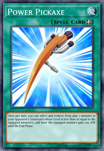 Power Pickaxe Rare ABPF-EN053 Absolute Powerforce Yugioh card