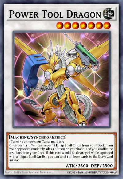 Power Tool Dragon Secret Rare CT06-EN001 Collectible Tins 2009 Wave 1 Yugioh card