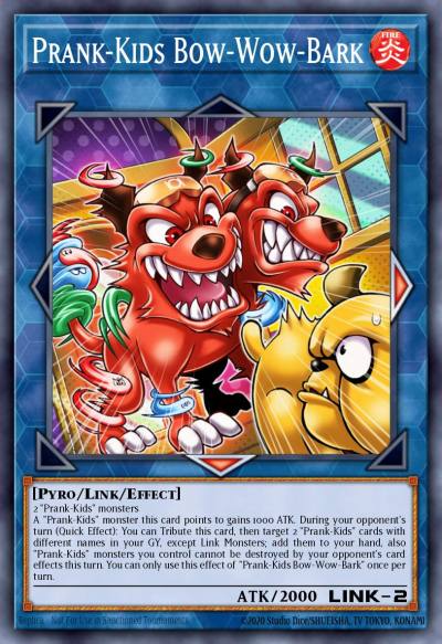 Prank-Kids Bow-Wow-Bark Super Rare HISU-EN021 Hidden Summoners Yugioh card