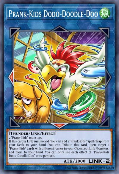 Prank-Kids Dodo-Doodle-Doo Secret Rare HISU-EN020 Hidden Summoners Yugioh card