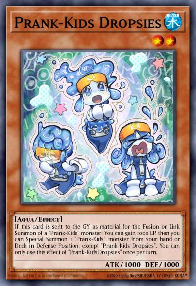 Prank-Kids Dropsies Super Rare HISU-EN016 Hidden Summoners Yugioh card