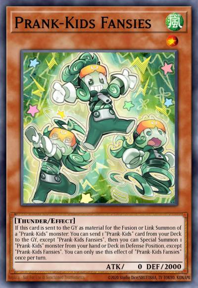 Prank-Kids Fansies Super Rare HISU-EN014 Hidden Summoners Yugioh card
