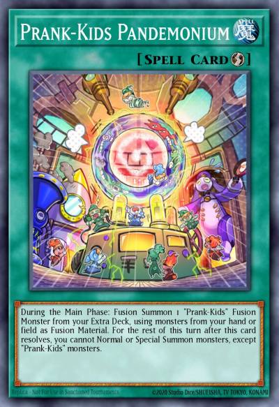 Prank-Kids Pandemonium Super Rare HISU-EN025 Hidden Summoners Yugioh card