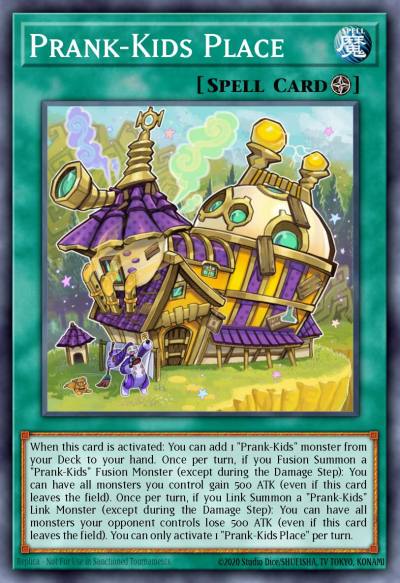 Prank-Kids Place Secret Rare HISU-EN023 Hidden Summoners Yugioh card