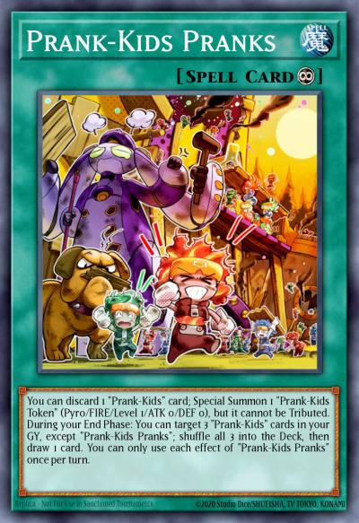Prank-Kids Pranks Super Rare HISU-EN024 Hidden Summoners Yugioh card
