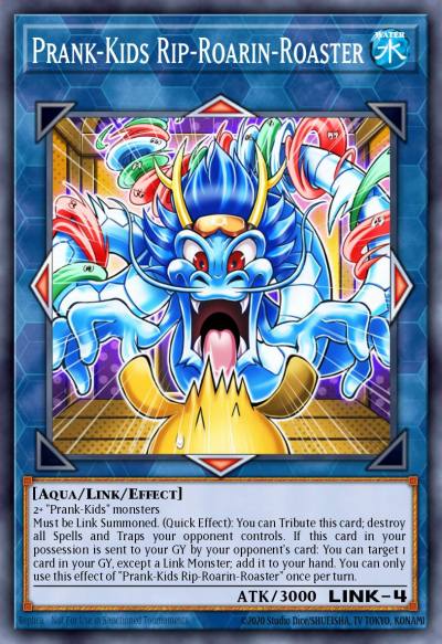 Prank-Kids Rip-Roarin-Roaster Secret Rare HISU-EN022 Hidden Summoners Yugioh card