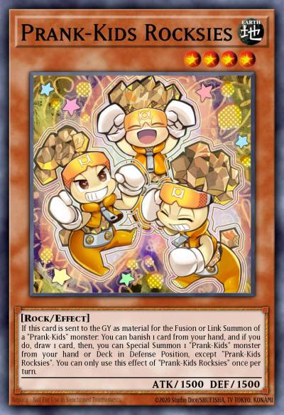 Prank-Kids Rocksies Rare MGED-EN110 Maximum Gold El Dorado Yugioh card