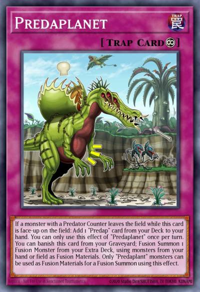 Predaplanet Super Rare FUEN-EN013 Fusion Enforcers Yugioh card