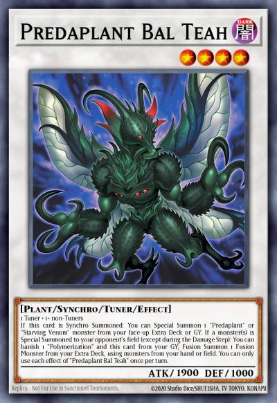 Predaplant Bal Teah Common BLZD-EN039 Blazing Dominion Yugioh card