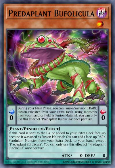 Predaplant Bufolicula Common MP23-EN070 25th Anniversary Tin Dueling Heroes Mega Pack Yugioh card