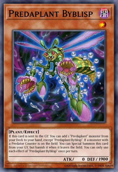 Predaplant Byblisp Common MP23-EN069 25th Anniversary Tin Dueling Heroes Mega Pack Yugioh card