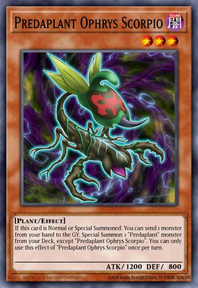Predaplant Ophrys Scorpio Quarter Century Secret Rare MP24-EN041 25th Anniversary Tin Dueling Mirrors Yugioh card