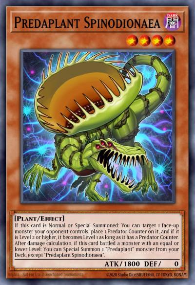 Predaplant Spinodionaea Secret Rare FUEN-EN004 Fusion Enforcers Yugioh card