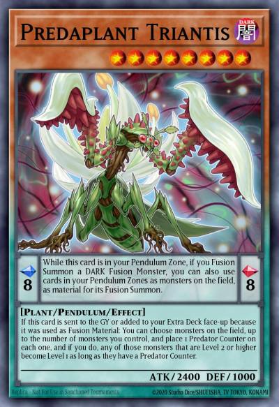 Predaplant Triantis Common MP23-EN071 25th Anniversary Tin Dueling Heroes Mega Pack Yugioh card