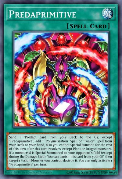 Predaprimitive Super Rare BLZD-EN055 Blazing Dominion Yugioh card
