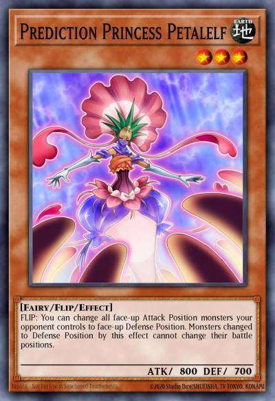 Prediction Princess Petalelf Super Rare DRL2-EN031 Dragons of Legend 2 Yugioh card