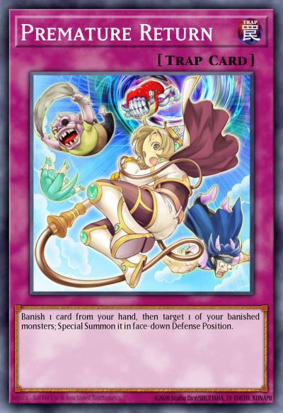 Premature Return Common SDCL-EN035 Structure Deck Cyberse Link Yugioh card