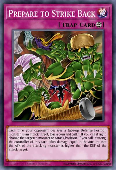 Prepare to Strike Back Common CRV-EN060 Cybernetic Revolution Yugioh card