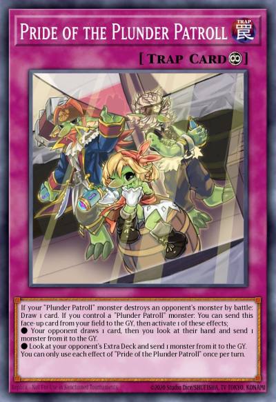 Pride of the Plunder Patroll Common ETCO-EN090 Eternity Code Yugioh card
