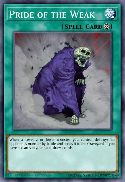Pride of the Weak Common 5DS2-EN021 Starter Deck Yu-Gi-Oh! 5Ds 2009 Yugioh card