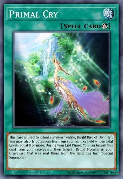 Primal Cry Common MACR-EN098 Maximum Crisis Yugioh card