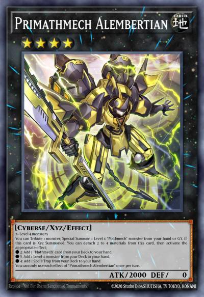 Primathmech Alembertian Premium Gold Rare MGED-EN030 Maximum Gold El Dorado Yugioh card