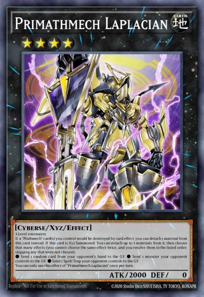 Primathmech Laplacian Ultra Rare GFP2-EN146 Ghosts From the Past The 2nd Haunting Yugioh card