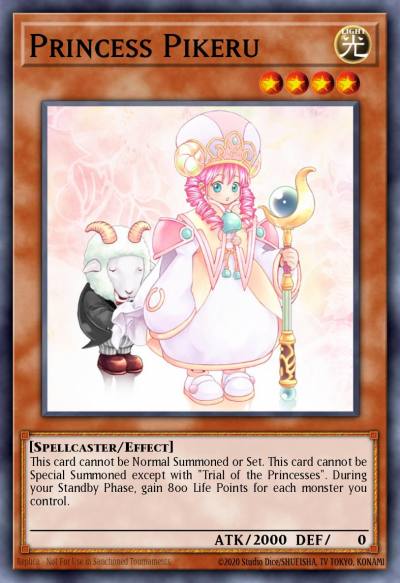Princess Pikeru Rare DR04-EN147 Dark Revelation Volume 4 Yugioh card