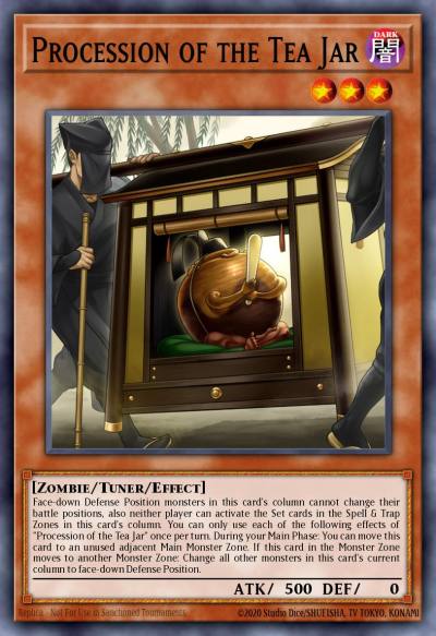 Procession of the Tea Jar Common PHNI-EN031 Phantom Nightmare Yugioh card