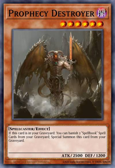Prophecy Destroyer Secret Rare CT09-EN019 Collectible Tins 2012 Wave 2.5 Yugioh card