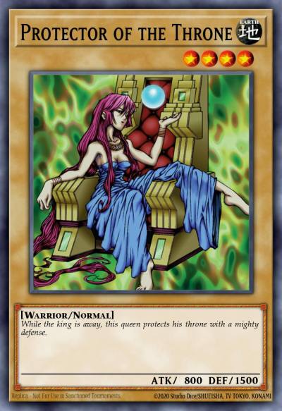 Protector of the Throne Common MRD-087 Metal Raiders Yugioh card