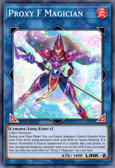Proxy F Magician Common MP21-EN069 2021 Tin of Ancient Battles Yugioh card