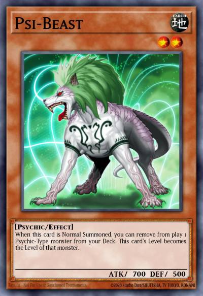 Psi-Beast Rare EXVC-EN085 Extreme Victory Yugioh card