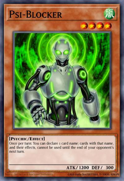 Psi-Blocker Common BP01-EN220 Battle Pack Epic Dawn Yugioh card