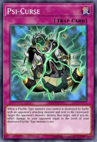 Psi-Curse Common ABPF-EN078 Absolute Powerforce Yugioh card
