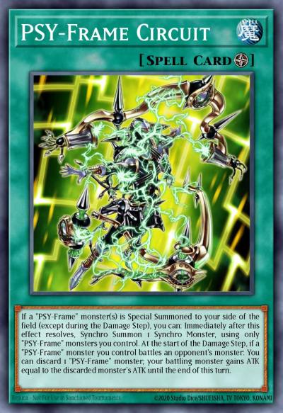PSY-Frame Circuit Rare HSRD-EN036 High-Speed Riders Yugioh card