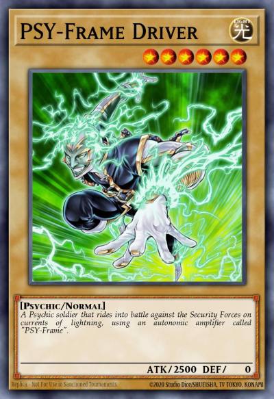 PSY-Frame Driver Common BLC1-EN119 Battles of Legend Chapter 1 Yugioh card