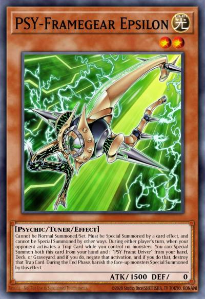 PSY-Framegear Epsilon Common HSRD-EN033 High-Speed Riders Yugioh card