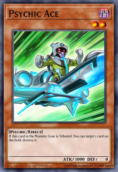 Psychic Ace Common MP19-EN092 2019 Gold Sarcophagus Tin Mega Pack Yugioh card