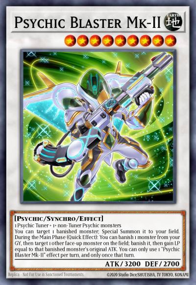 Psychic Blaster Mk-II Super Rare DUAD-EN040 Duelists Advance Yugioh card