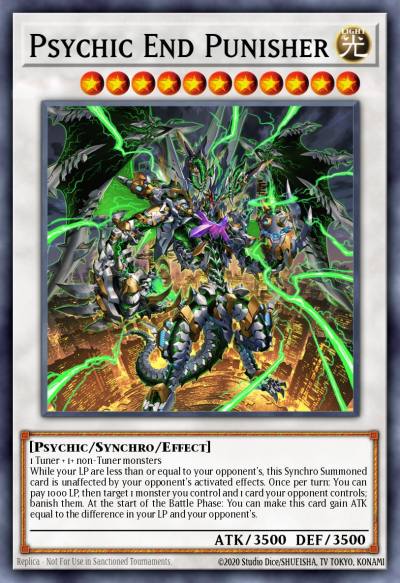 Psychic End Punisher Collector's Rare RA02-EN032 25th Anniversary Rarity Collection II Yugioh card