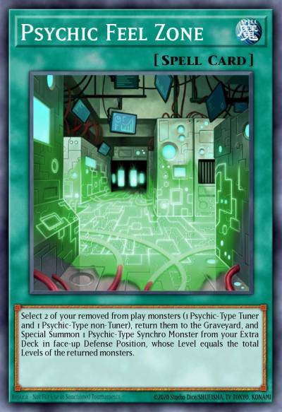 Psychic Feel Zone Rare EXVC-EN056 Extreme Victory Yugioh card