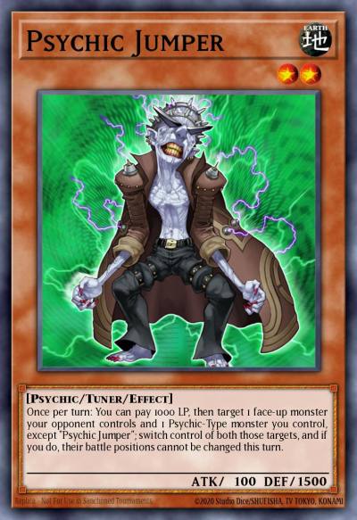 Psychic Jumper Common BP03-EN051 Battle Pack 3 Monster League Yugioh card