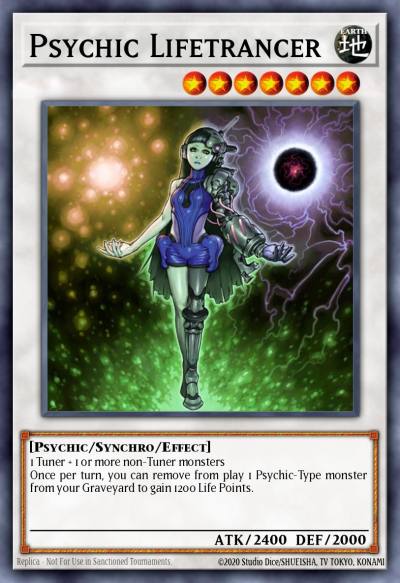 Psychic Lifetrancer Rare CSOC-EN041 Crossroads of Chaos Yugioh card