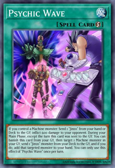 Psychic Wave Ultra Rare BLAR-EN015 Battles of Legend Armageddon Yugioh card