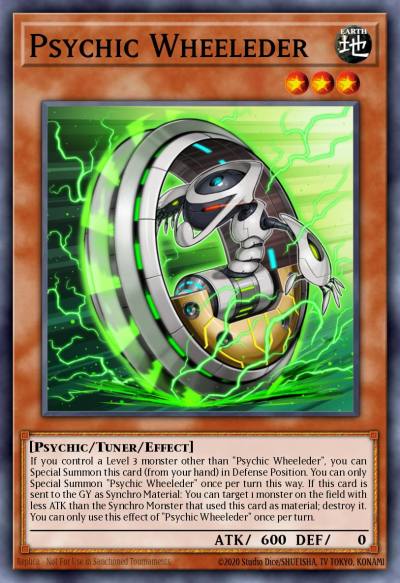 Psychic Wheeleder Ultra Rare MP20-EN014 2020 Tin of Lost Memories Mega Pack Yugioh card