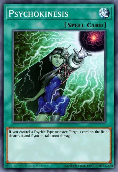 Psychokinesis Common BP03-EN161 Battle Pack 3 Monster League Yugioh card